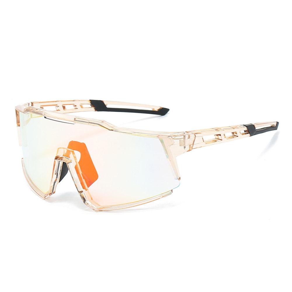 Oversized Sports Riding Sunglasses Goggle Women Men Fashion Shield Sun Glasses Outdoor Bicycle Mountain Windproof Eyewear UV400