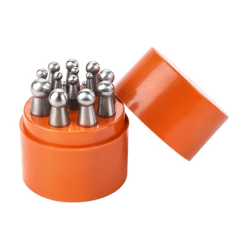 Набор пробойников для изготовления ювелирных изделий из высокопрочной стали, инструмент для формовки ювелирных изделий, идеально подходит для прецизионного ювелирного дела и проектов