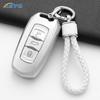 Чехол-брелок для смарт-ключа автомобиля для Geely Atlas Boyue Nl3 Ex7 Suv Gt Gc9 Emgrand X7 Borui Держатель Авто Аксессуары