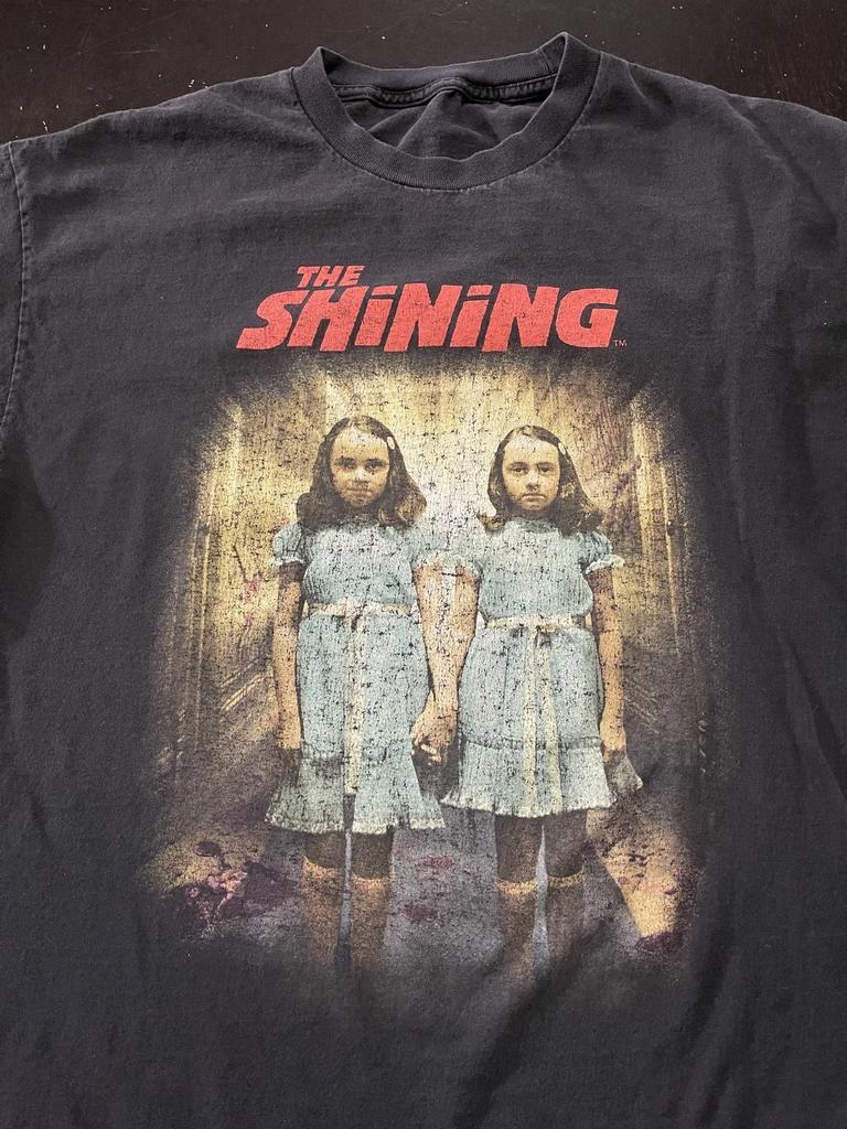 Universal Studios Halloween Horror Nights 2017 The Shining 100% Cotton T-shirt Mens Tees Top, Black, XL