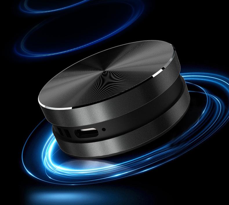 Bluetooth-динамик с костной проводимостью TM001: Металлический корпус с присоской и усовершенствованной черной технологией.