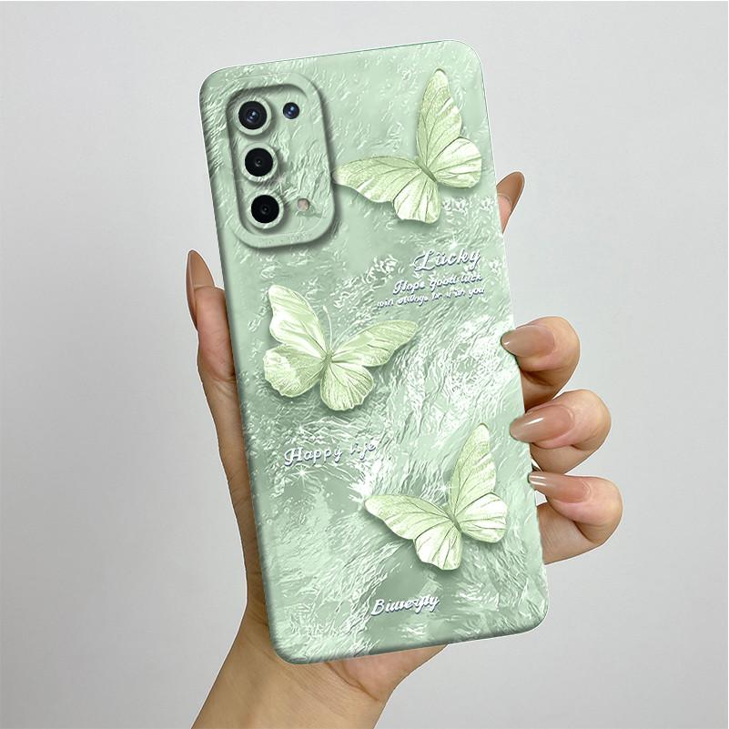 For OPPO A74 5G A54 5G Case A93 5G Capa Silicone Soft Phone Funda CPH2197 CPH2195 CPH2263 Painted Printed Protective Back Cover