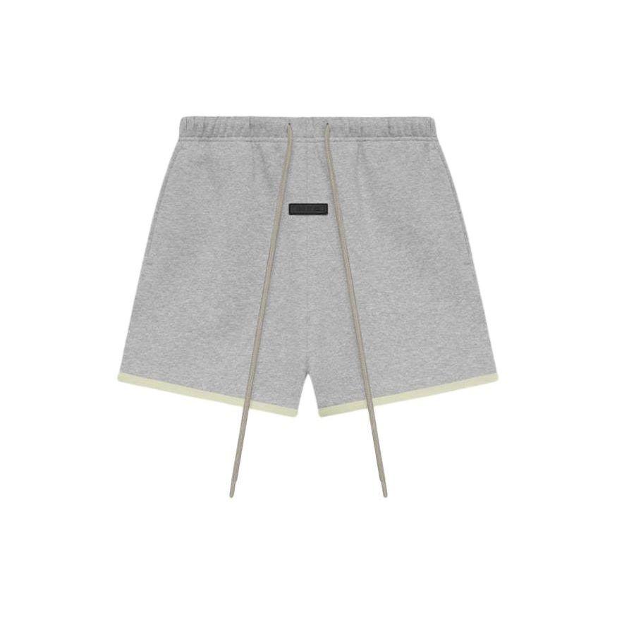 Fear of God Essentials Шорты-бермуды Светло-серый меланж Мужские Низ 160SP242006F