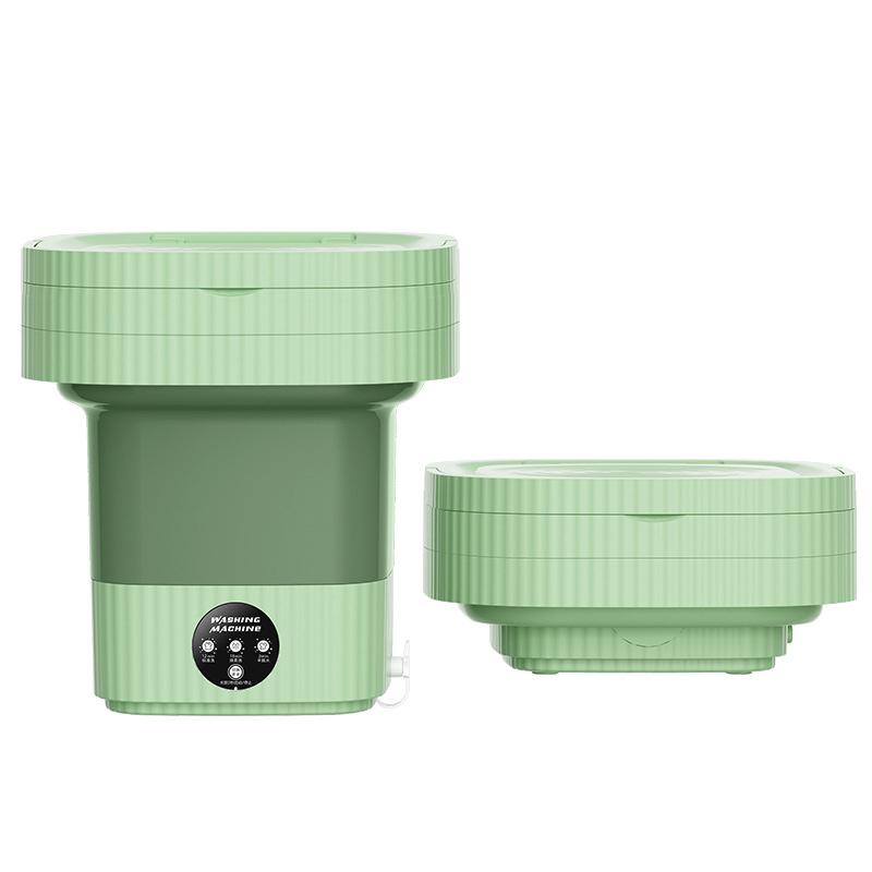 Портативная стиральная машина, складной барабан, складная стиральная машина большой вместимости для одежды, нижнего белья, носков, квартир и путешествий