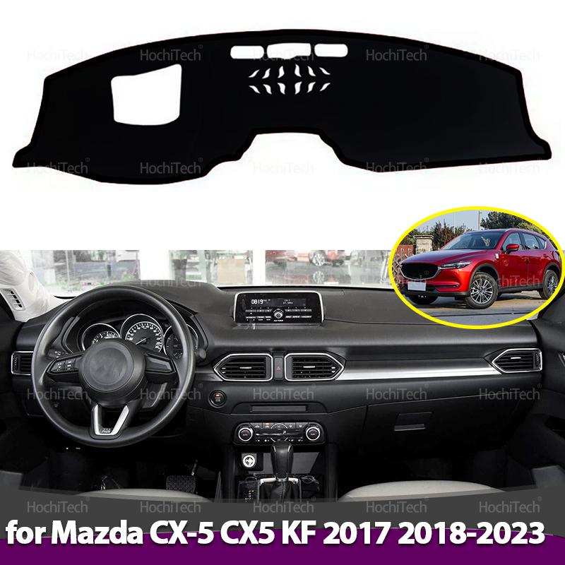 Anti-Slip Dashboard Cover Protective Pad Car Accessories Sunshade Carpet for Mazda CX-5 CX5 KF 2017 2018-