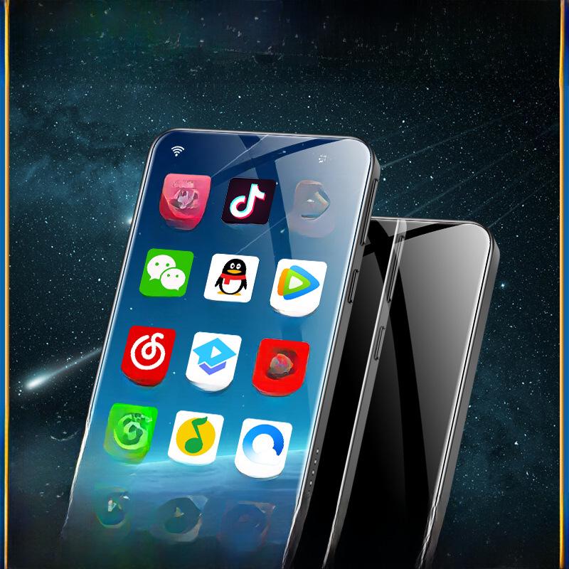 4.0" WiFi Bluetooth MP4 Player - Full Touch Android, Lossless MP3 Portable Music Player