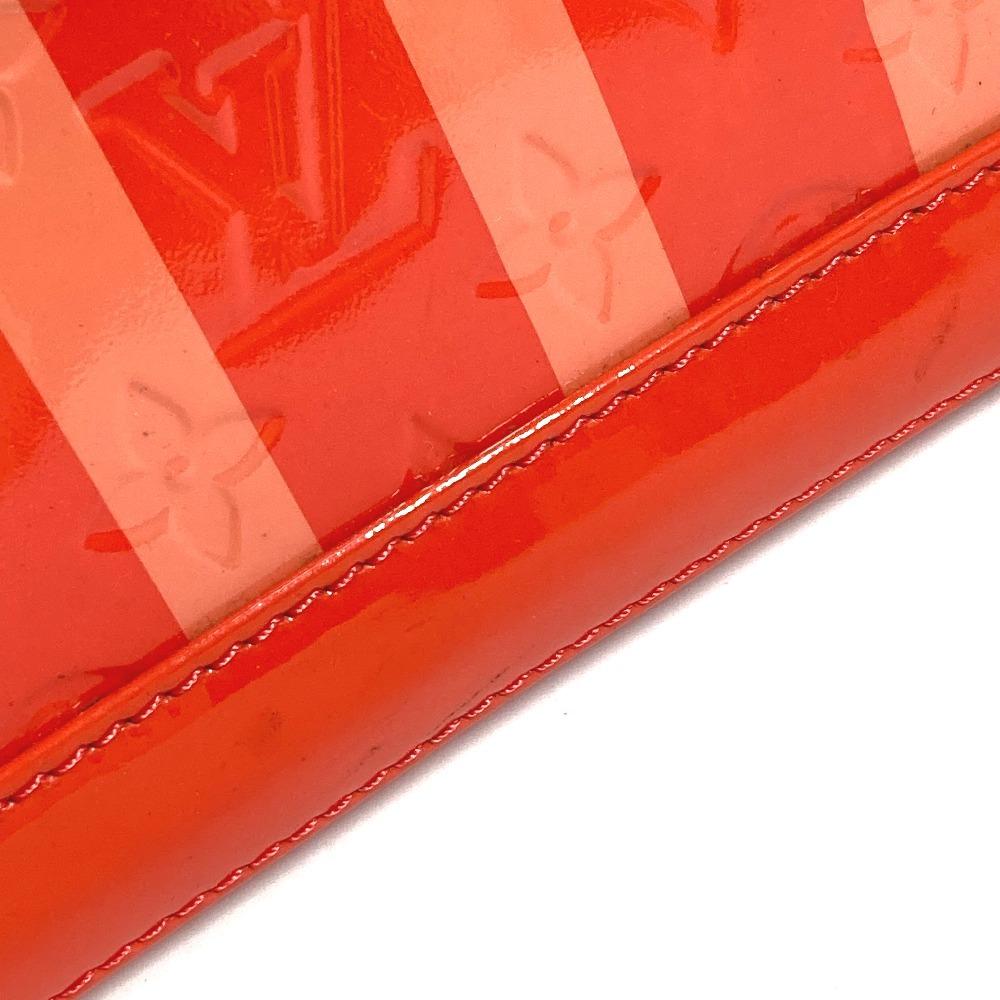 Louis Vuitton M90968  MonogramVernis Rayures Alma BB 2WAY Shoulder Hand Bag