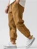 Men's linen pants summer breathable leggings beach straight pants solid color blended linen pants bundle legs