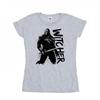 Netflix Womens/Ladies The Witcher Sketch Geralt Cotton T-Shirt