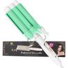 Triple-Barrel Curling Iron for Effortless Waves and Curls
