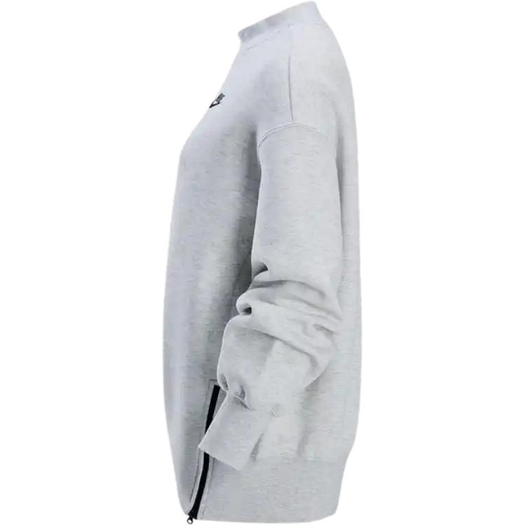 Nike Sweatshirts Women's Gray Half Turtleneck Moderate Regular FV8042-013