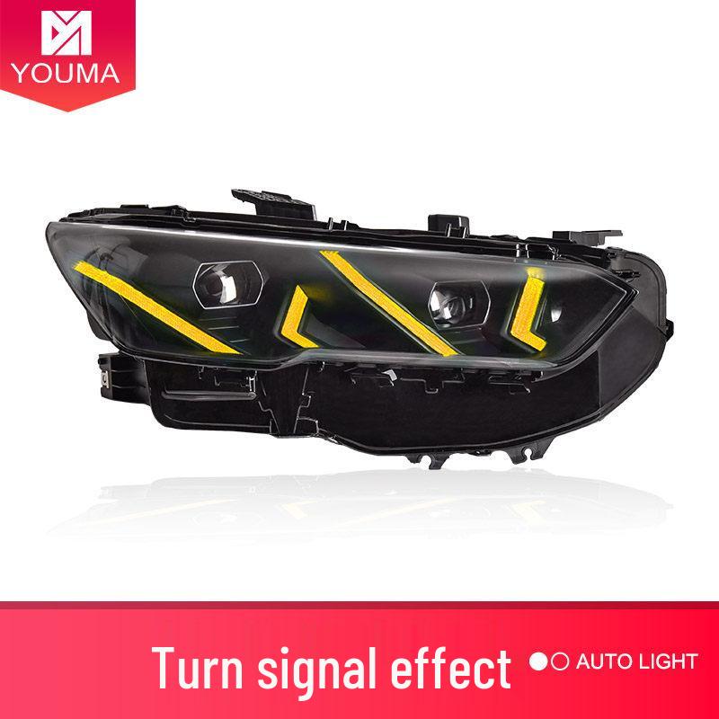 Светодиодная сборка фар с RGB дневными ходовыми огнями для моделей BYD Song Pro 19-24
