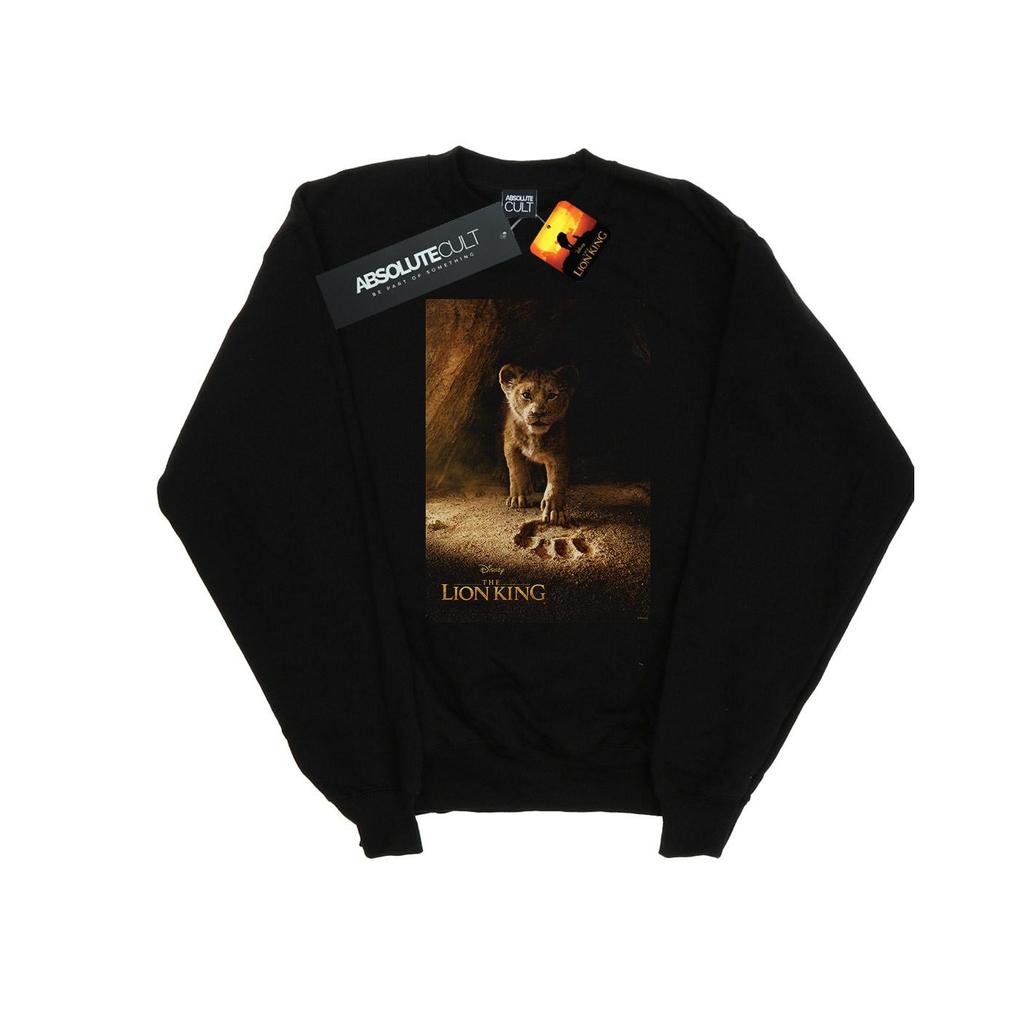 Disney Mens The Lion King Movie Simba Poster Sweatshirt