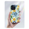 Mediterranean Lemon Clear Phone Case For Iphone 17 Air 16 Pro Max 15 Pro 14 Plus 17E 16E 11 13 12 Mini Cover Cases Fundas Cell T