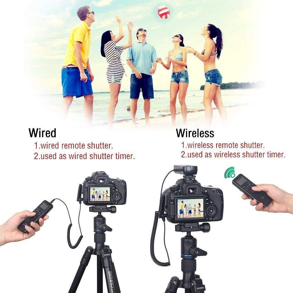 Беспроводной таймер-пульт PHOLSY HDR Интервальный таймер с клапаном для Canon R100 R8 R6 R7 R10 90D 250D для Olympus EM1X EM1ii для Fujifilm