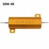 1Pcs 50W RX24 Aluminum Power Resistor 0.1-10ohm Aluminum Shell Wirewound Load Resistor High Insulation Wirewound