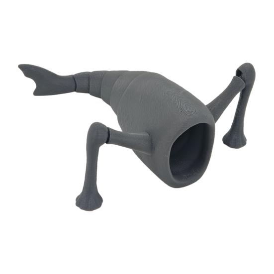 3D Printed Sea Creature Toy Deep Sea Animal Figurine with Movable Joints Articulated Mythical Ocean Predator Model Decoration Ocean Lovers Gift