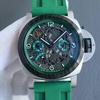 Мужские часы Panerai PAM01036, 44 мм, автоматические, многофункциональные, с скелетонизированным циферблатом, с календарем