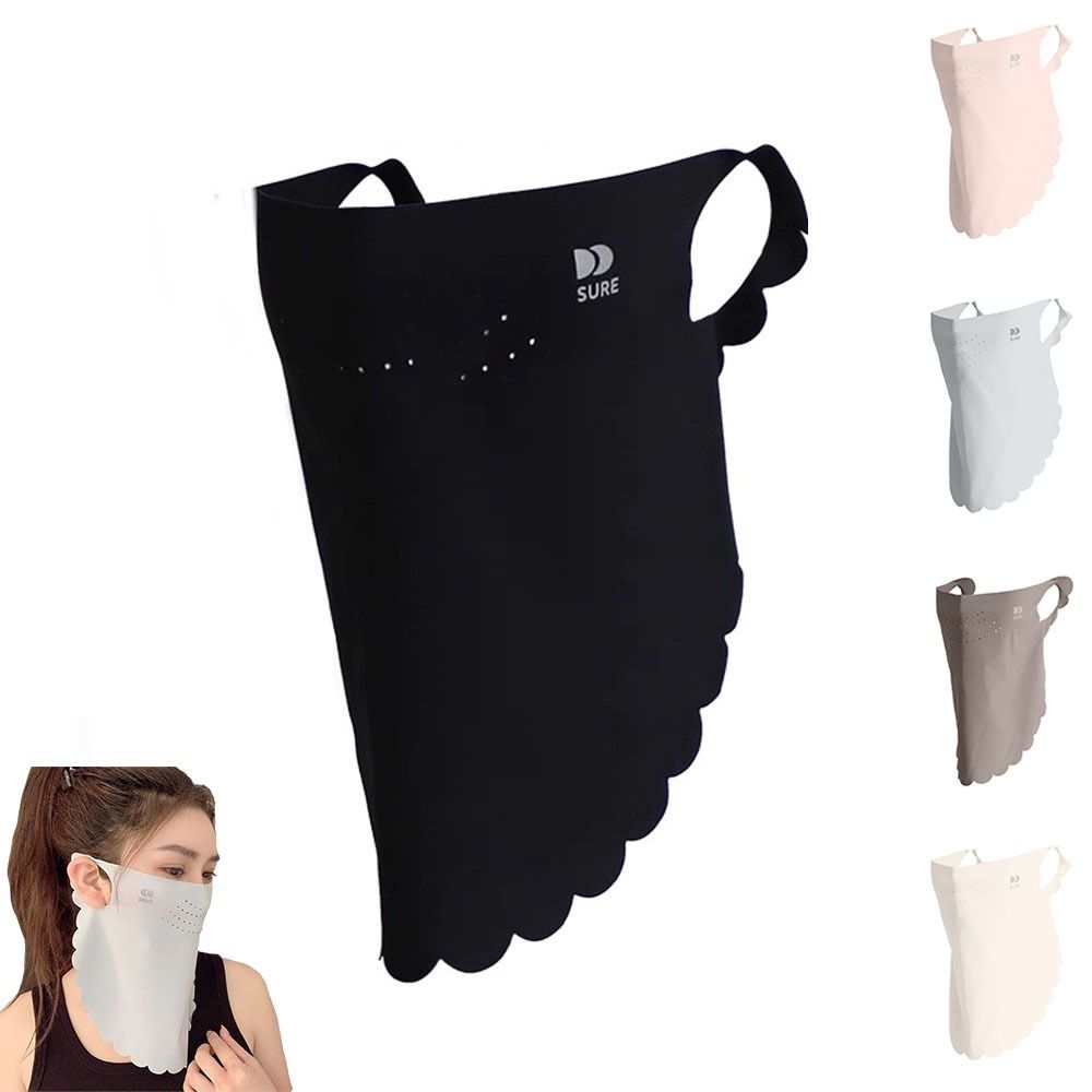 Dustproof Sun Protection Mask UPF50+ Sunshade Face Mask Fashion Anti-UV Neck Scarf Outdoor
