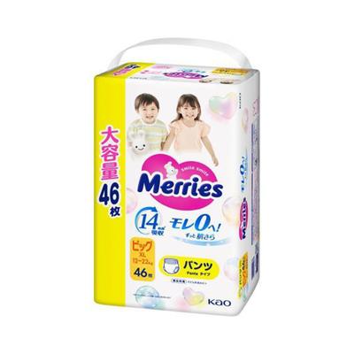 Подгузники Airthru XL от Kao Mary (Штаны) 46 шт. в упаковке