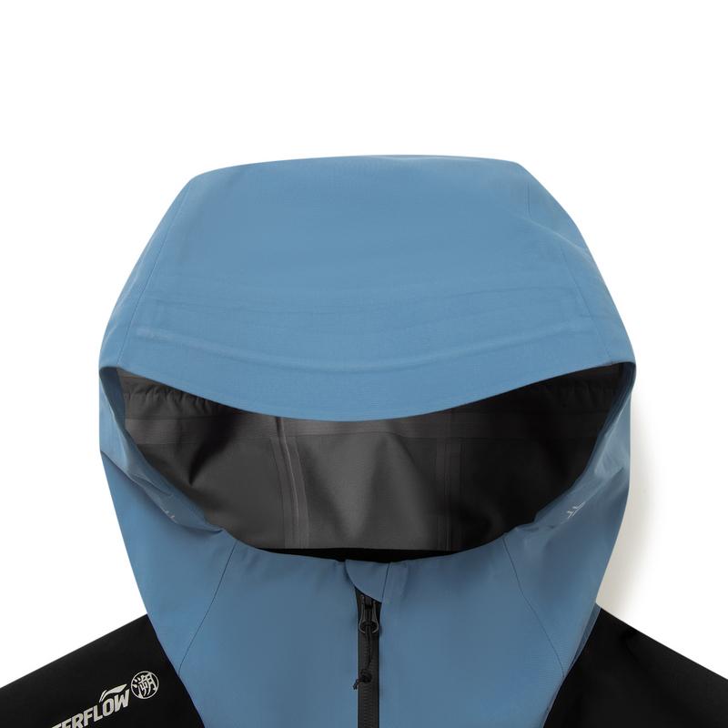 Мужская ветровка Li Ning Outdoor CF Tracing с капюшоном, синяя, средняя, AEMV023-2