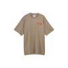 Classic Chest Logo Tee Trace Khaki Men Tops Brown HT4664