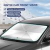 1Pcs Car Windshield Sunshade Umbrella Protector Parasol Foldable For Skoda Octavia Superb Rapid Kodiaq Karoq Fabia Kamiq Roomster Citigo