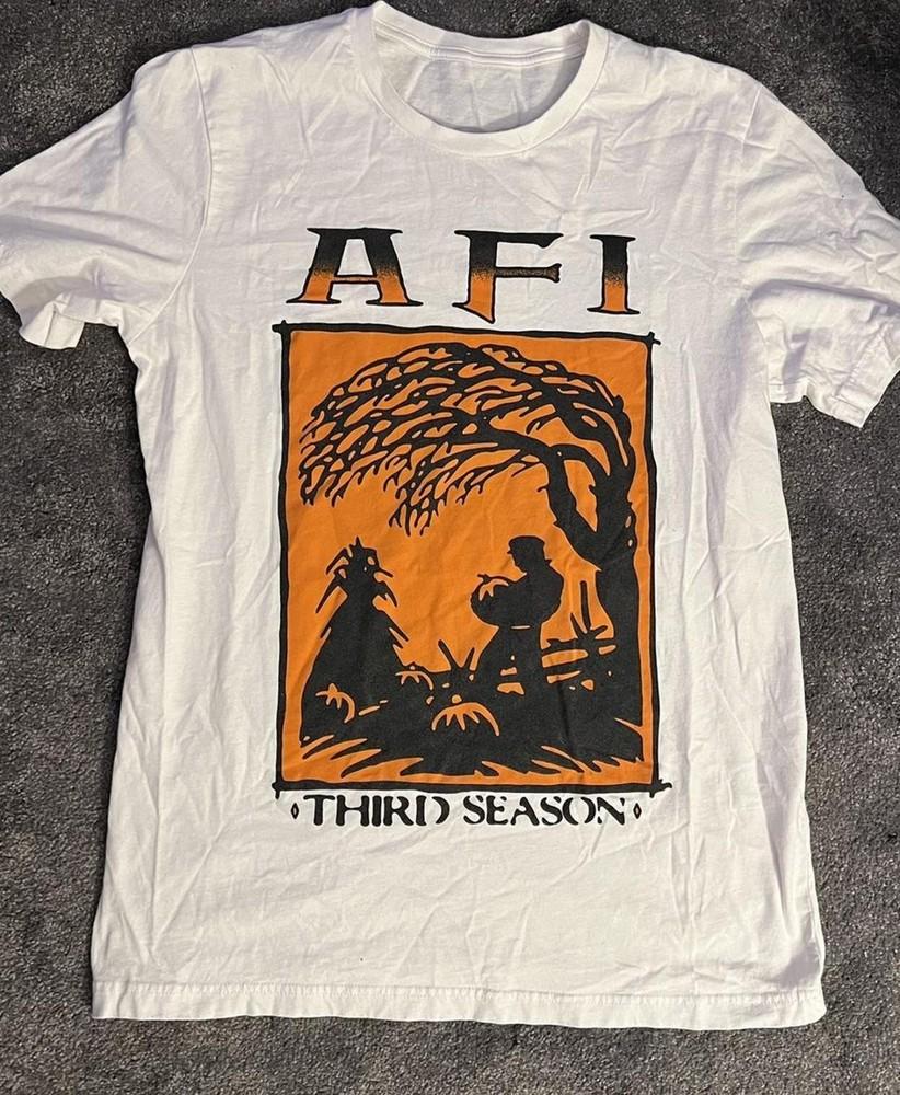 Vintage AFI Band Third Season Cotton Shirt Unisex Concert S to 5XL DO386 Unisex T-Shirt