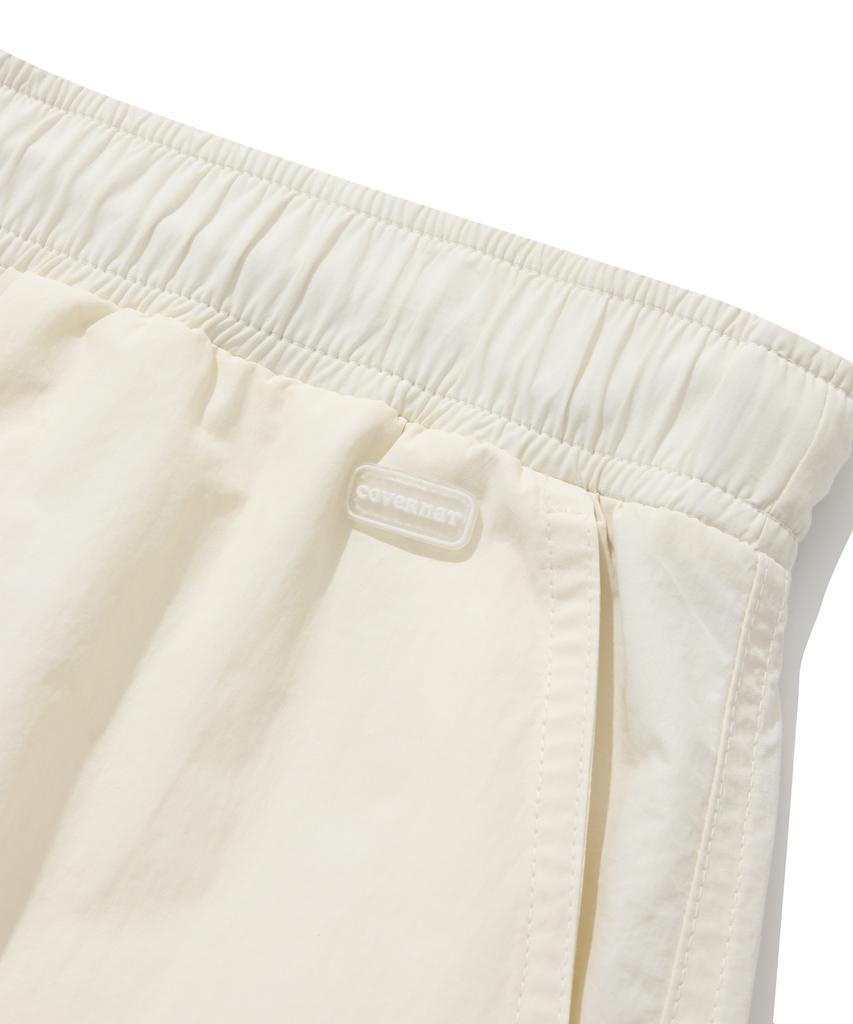 Covernat Woman Balloon Cargo Skirt Ivory