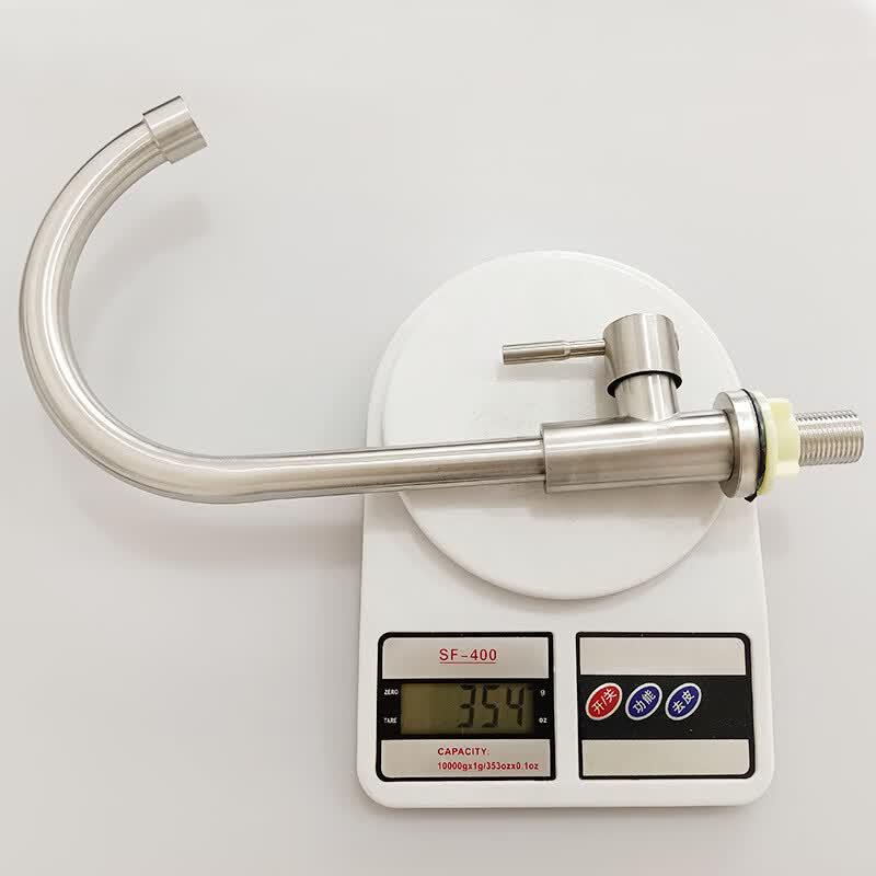 PKSUKB 304 Stainless Steel Rotatable Single Cold Sink Faucet