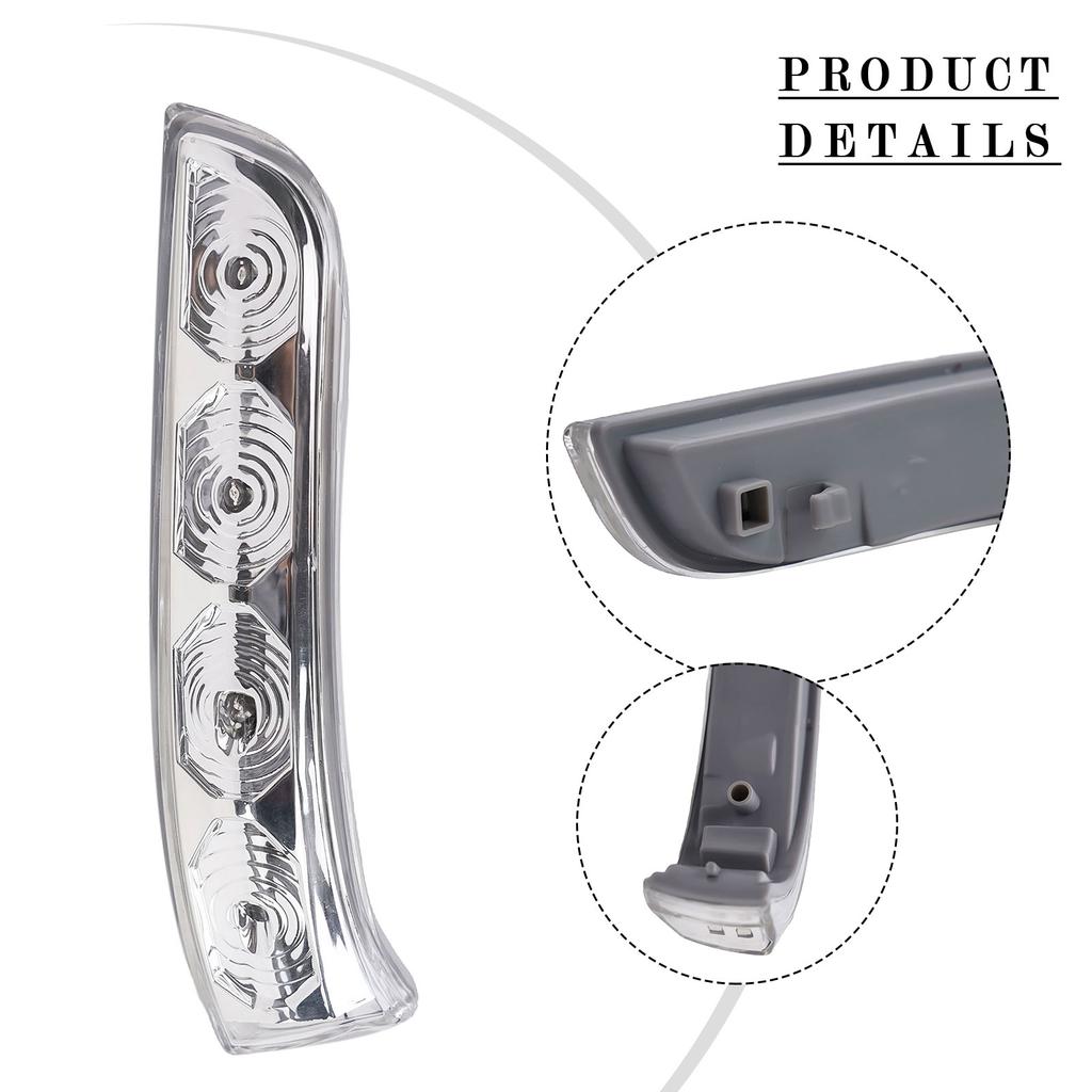 Оранжевый указатель поворота для ЛЕВОГО зеркала заднего вида Для Hyundai I30 2009 2012 Рабочее напряжение 12В Срок службы 50 000 часов