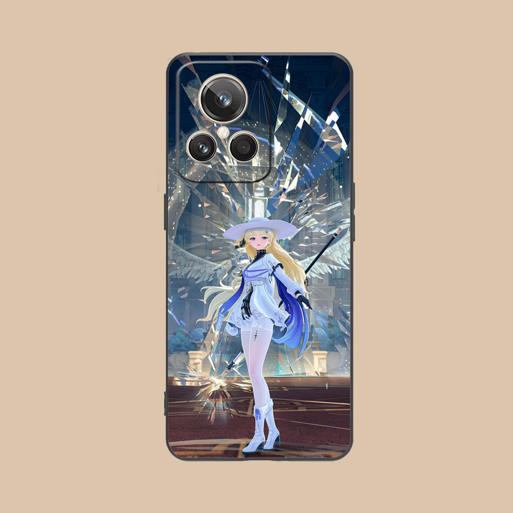 Wuthering Waves Phoebe Phone Case for Realme 15 14 13 12 11 10 9 Pro Plus T i Lite 5G Colorful Printing Cover Smartphone Luxury