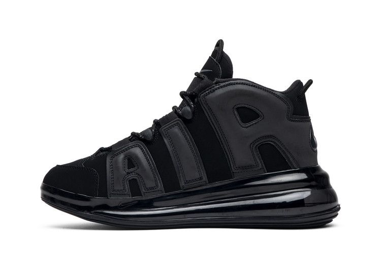 Мужские кроссовки Nike Air More Uptempo 720 Черный Черный/Черный-Черный