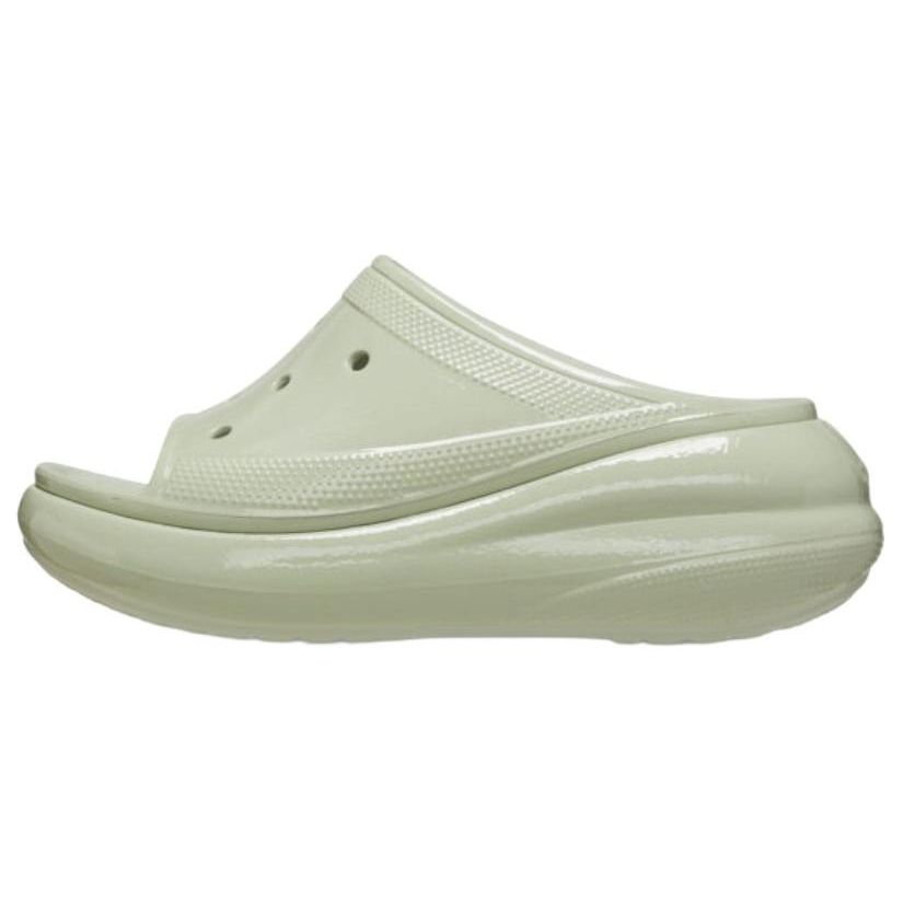 Crocs Comfortable Versatile Slide Sandals 5.2cm Women Sandals Green 209648-3VS