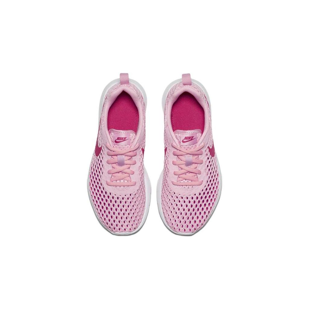 Nike Tanjun Fabric Sports Comfort Shock Absorption Non-Slip Wear-Resistant Low-Top Casual Shoes Kids Sneaker Pink AO9603-601