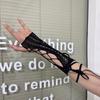 Y2K Anti-Sunburn Sleeve Women Summer Sun Protection Acetate Long Strap Sleeves Cosplay Lolita Gloves Arm Cover Dress Accessories DIY Strapping Sleeve