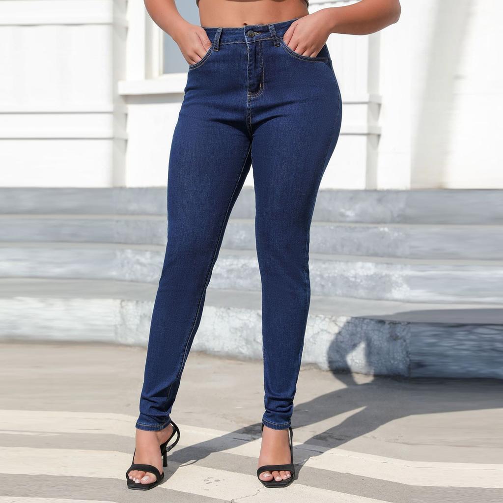 Женские брюки с высокой талией для поездок на работу, брюки-карго, джинсовые брюки