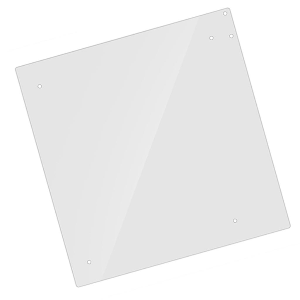 Open Frame Transparent Acrylic Overlock Computer Case DIY Base Stand For ITX Motherboard