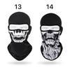 Fashion Outdoor Sports Skull Balaclava Mask Windproof Full Face Neck Gaiter Ninja Headgear Hat Motorcycle Riding Hiking Cycling Cap Masks