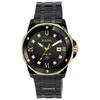 Marine Star Diamond Accents Black Dial Quartz 98D176 100M Men's Watch