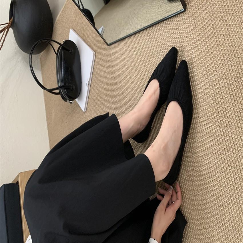 Французские туфли-лодочки с леопардовым принтом, женские туфли с мелким вырезом, новинка весны и лета 2025 года, вечерние туфли, кожаные туфли с ремешком на щиколотке, высокие каблуки