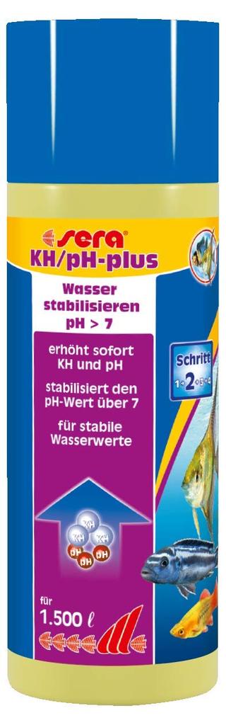 Sera KH/pH-plus 250мл (для пресноводных и морских аквариумов)