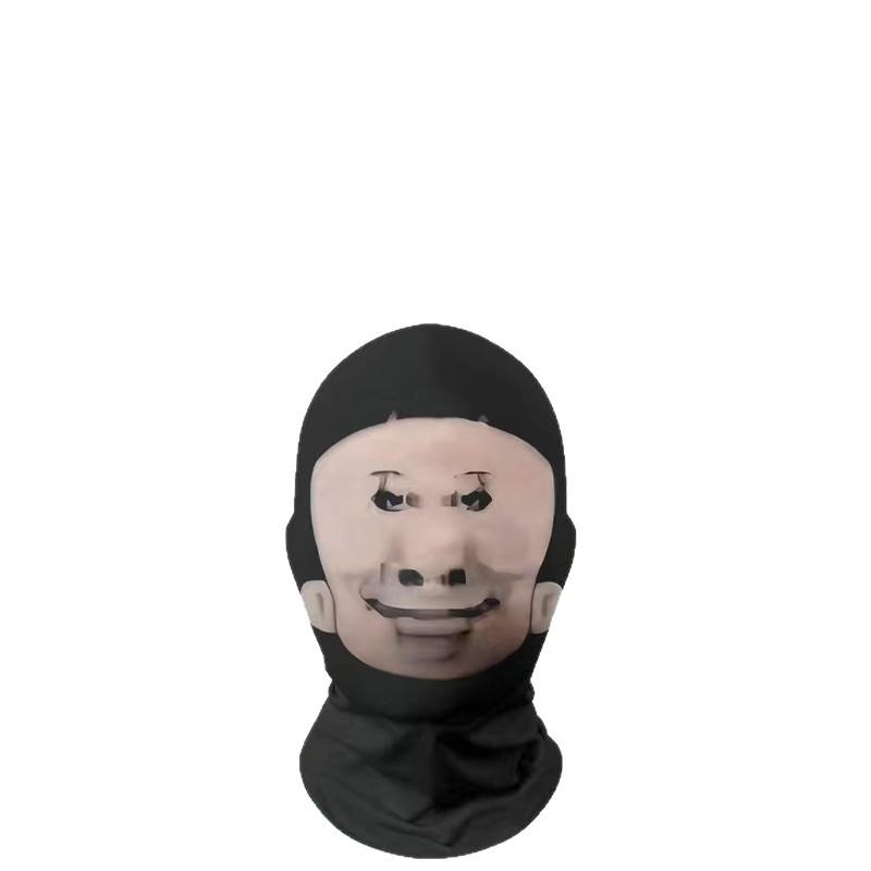 Смешная маска клоуна с большой головой: Дизайн Дракона для розыгрыша интернет-знаменитости