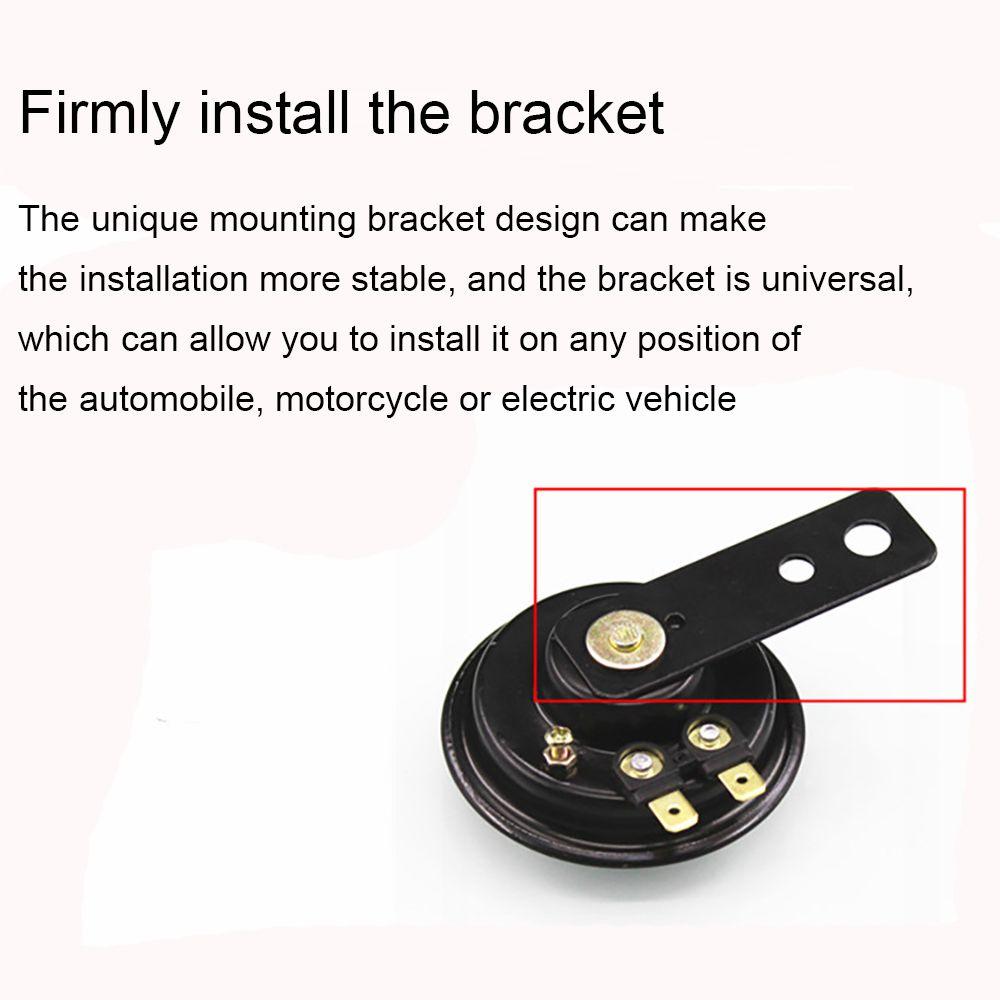 Waterproof Motorcycle Scooter Electric Vehicle Horn E-Bike Loudspeaker Super Loudly Refitting Parts
