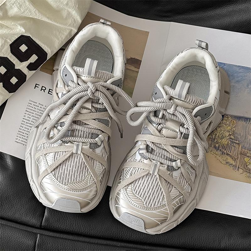 Новая мужская повседневная спортивная обувь сетка платформа мужская обувь модная универсальная обувь для папы мужская YH07