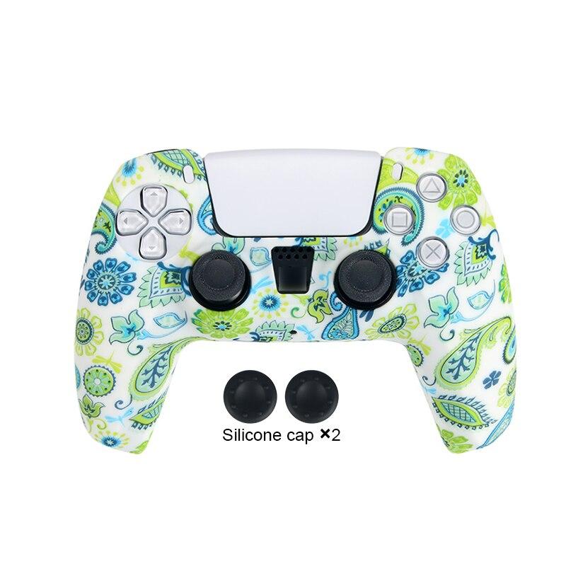 DATA FROG Противоскользящий силиконовый чехол, защитный чехол для кожи для Playstation 5, защитный чехол для контроллера PS5, аксессуары для геймпада