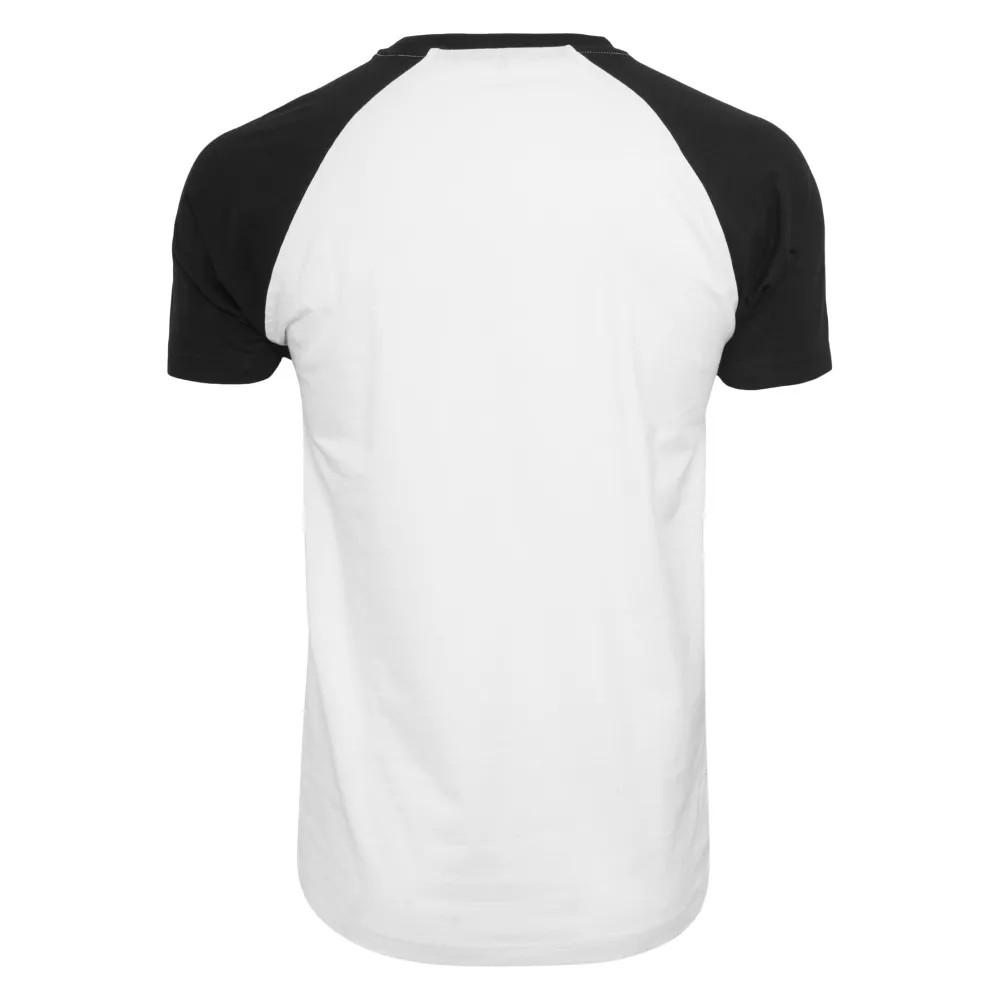 MerchCode Mens Iron Maiden Logo Baseball T-Shirt