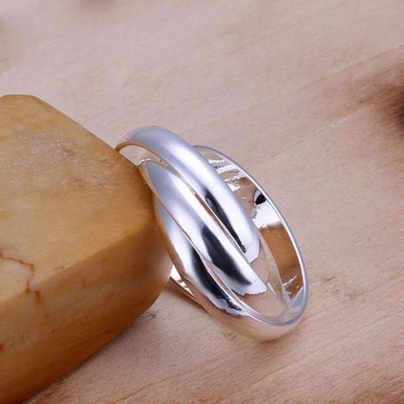 Женские модные украшения тройное кольцо-полоска MIT