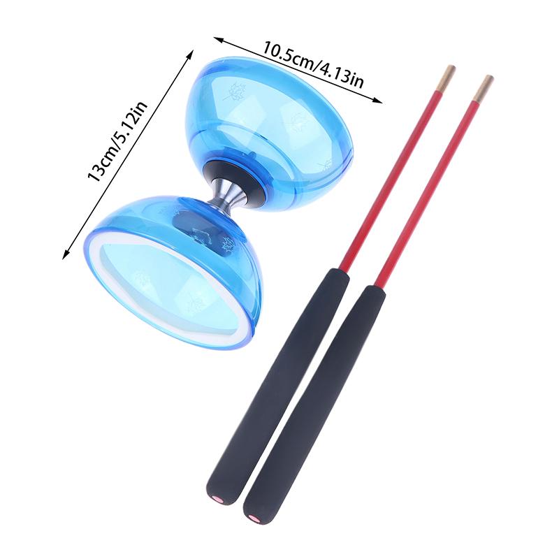 Двухголовочный диаболо, фитнес-игрушка, портативный, для уличной игры, диаболо, йо-йо, игра диаболо, игрушки для пожилых и детей, упражнение на ловкость