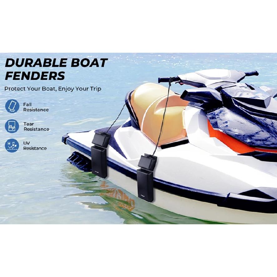 Universal Boat Fender Bungee Dock Line Docking Rope Stretching Mooring Rope Shock Cord Anchoring Docking Rope For Yacht jet ski